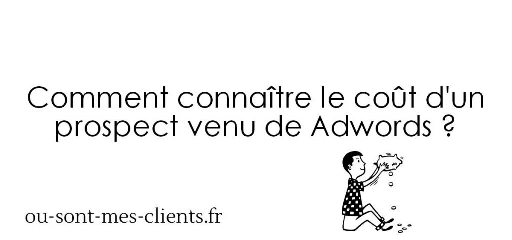 cout campagne adwords